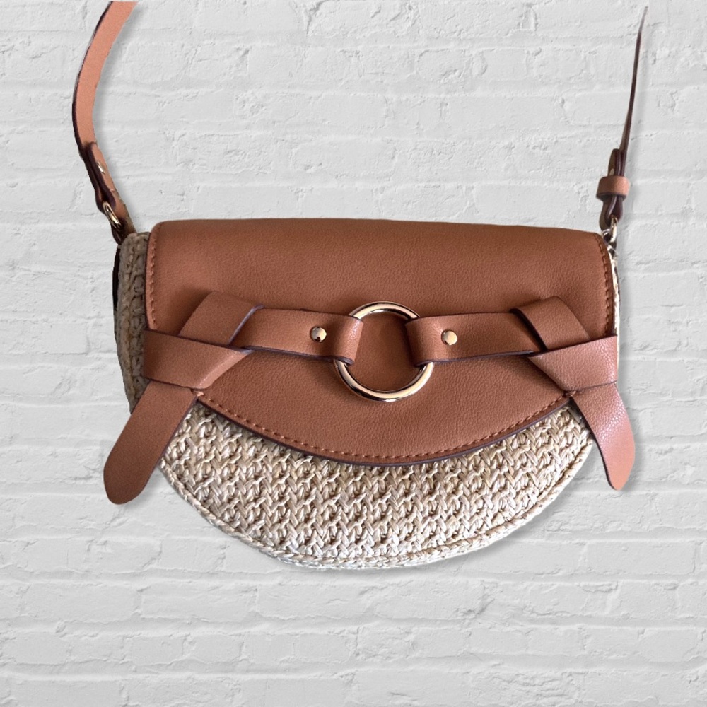 Like 🆕 H&M half moon woven crossbody bag